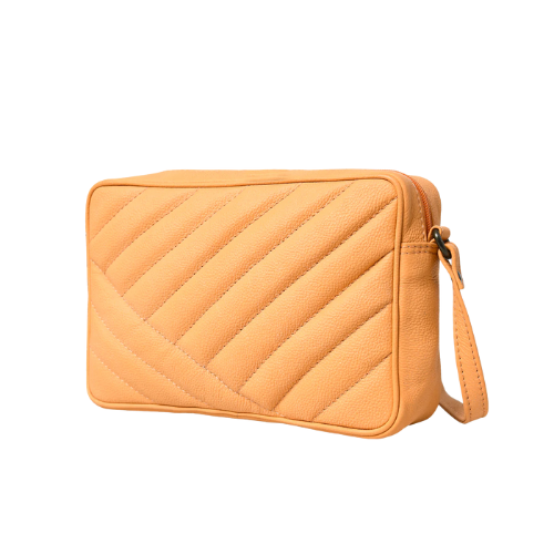 Sunset Stitch Quilted Crossbody BaG