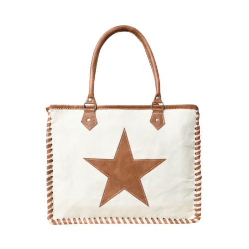 Star Heritage Canvas Tote Bag
