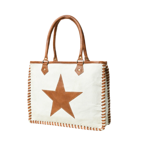 Star Heritage Canvas Tote Bag