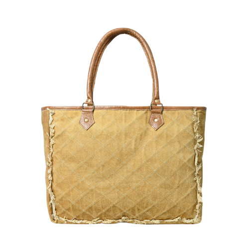 Rustic Trail Canvas Tote Bag