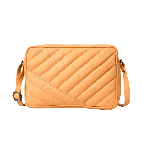 Sunset Stitch Quilted Crossbody BaG